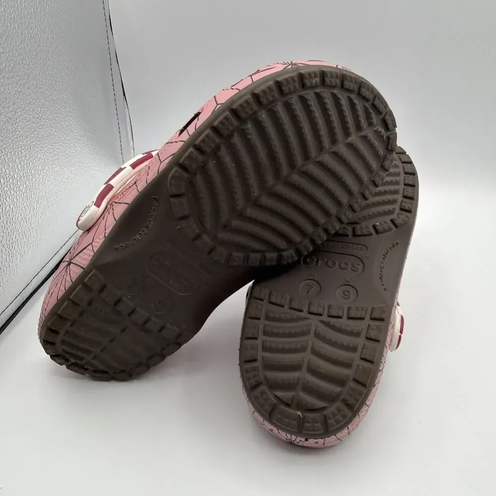 Crocs Classic Clog x Demon Slayer Nezuko US Men’s size 7 W 9 Accessories Read